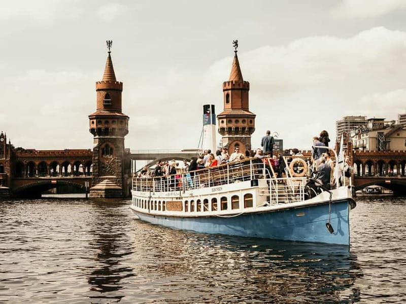 1h Berlin-Cruise with 140 year old electrified steamship - Berlin Cathedral, the City Palace, and Nikolai Quarter