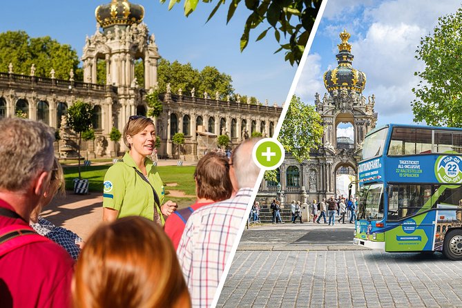 2 day ticket Grand City Tour Hop on Hop off 22 stops - Day two along the Elbe