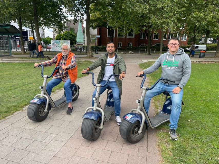 2 Hours Hamburg E-scooter Tour - Speicherstadt, where brick tells the story