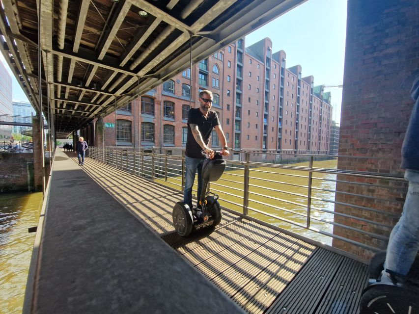3 Hours Hamburg Segway Tour - Getting comfortable before Speicherstadt