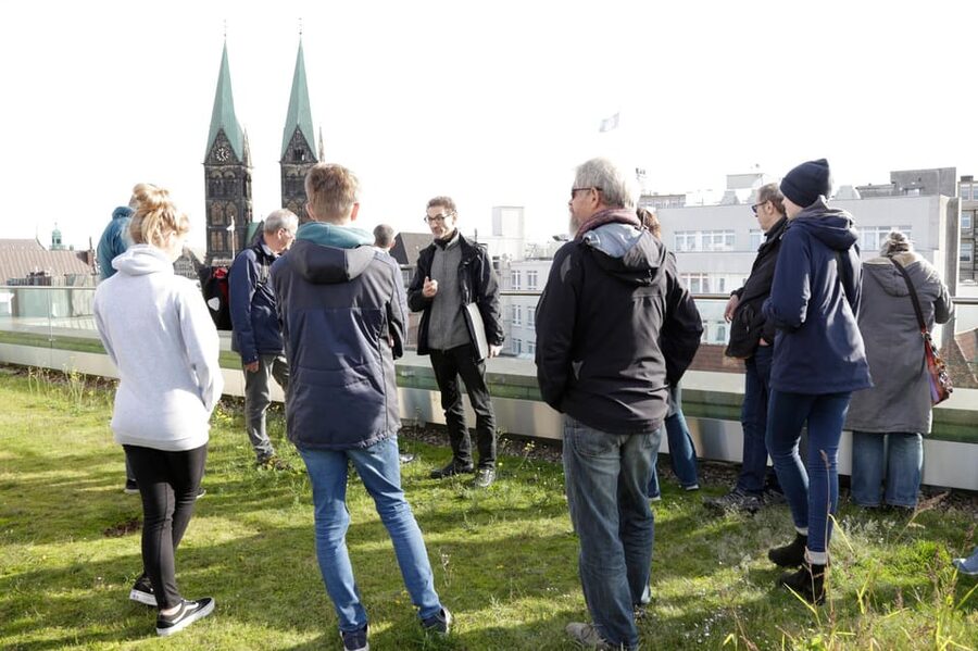Above the rooftops of Bremen - Meeting at the Gewoba headquarters