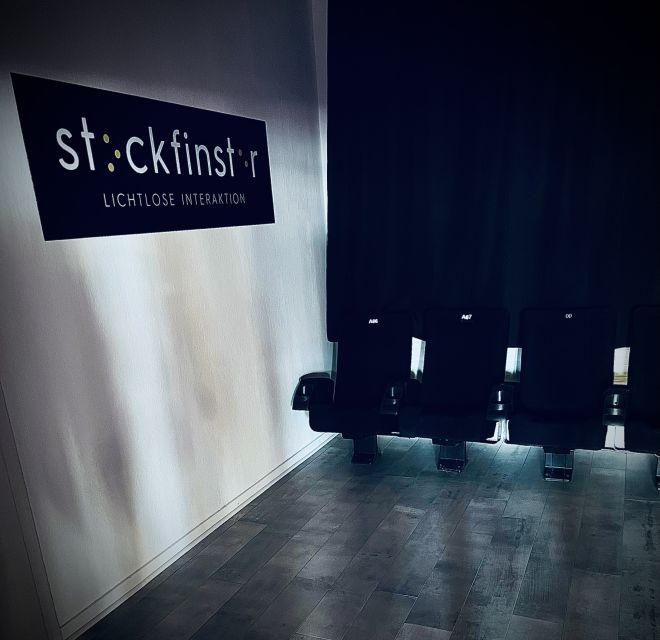 Adventure Darkness - Guided tour in the dark - The sensory rooms: sound, touch, smell, and taste