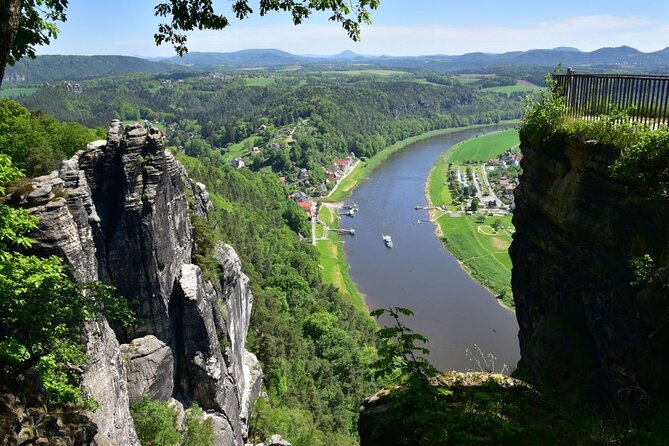 Bastei Bridge & Gorge Boat Ride – Scenic Day Trip from Dresden - From Dresden to Saxon Switzerland by minivan