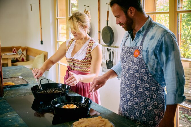 Bavarian Schnitzel Cooking Class in Oberaudorf Farmhouse - Finishing with Kaiserschmarrn and schnapps