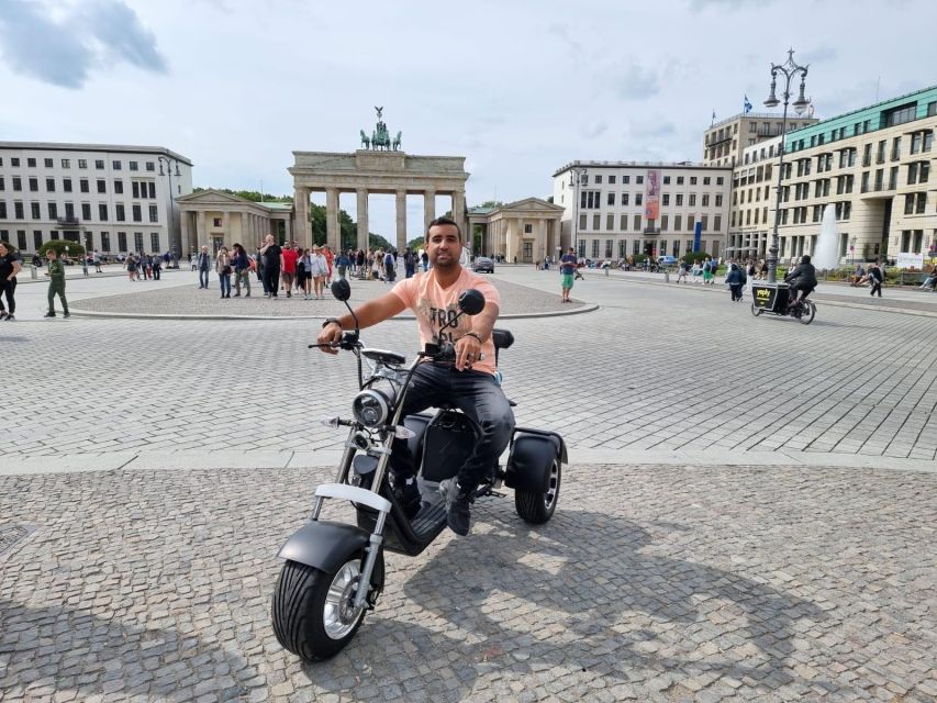 Berlin: 3-Hour Guided Small Group Fat Tire E-Scooter Tour - Crossing Berlin’s old border