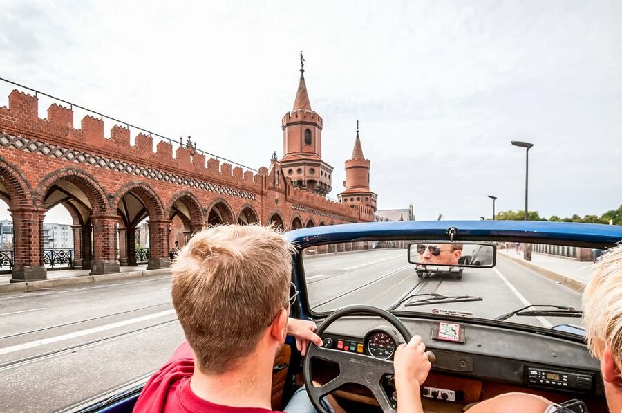 Berlin: 75-minute Trabi Safari - Following the convoy through Berlin traffic