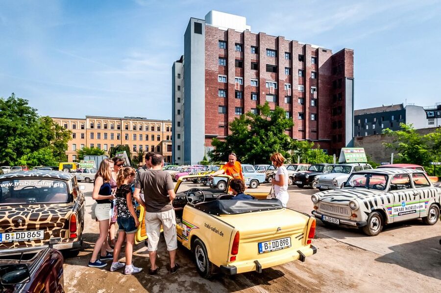 Berlin: 75-minute Trabi Safari - Potsdamer Platz and the Brandenburg Gate