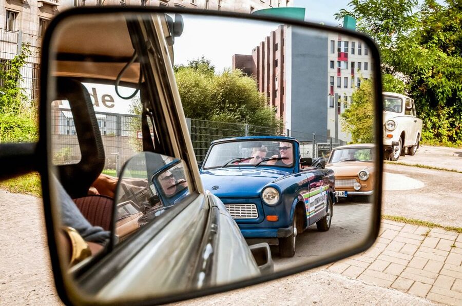 Berlin: 75-minute Trabi Safari - East Side Gallery and the Oberbaum Bridge