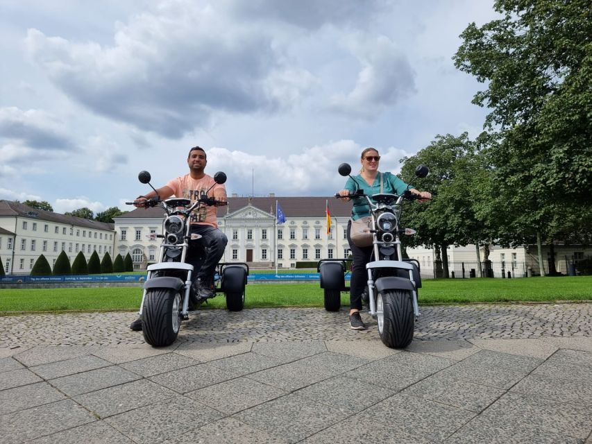 Berlin City: 2 Hour Guided Fat Tire E-Scooter Tour - The Holocaust Memorial requires a slower look