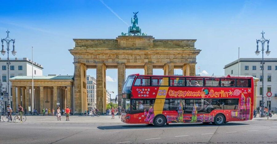 Berlin: City Sightseeing Hop-On Hop-Off Bus Tour - Starting at Tauentzienstrasse and KaDeWe