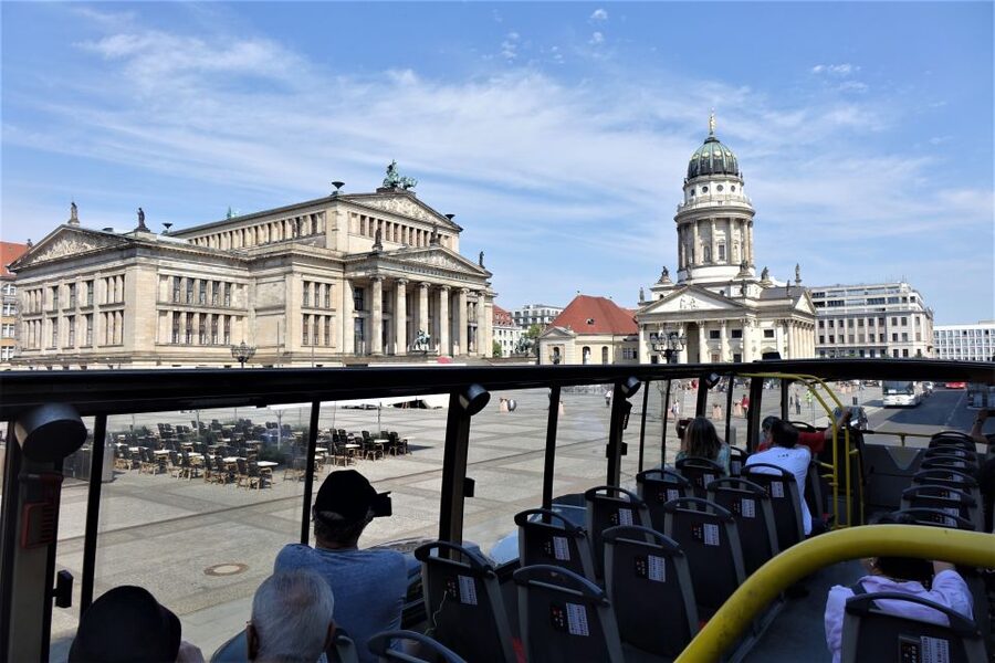 Berlin: East and West Hop-On Hop-Off Bus Tour - Central Berlin: Alexanderplatz, Museum Island, and Unter den Linden
