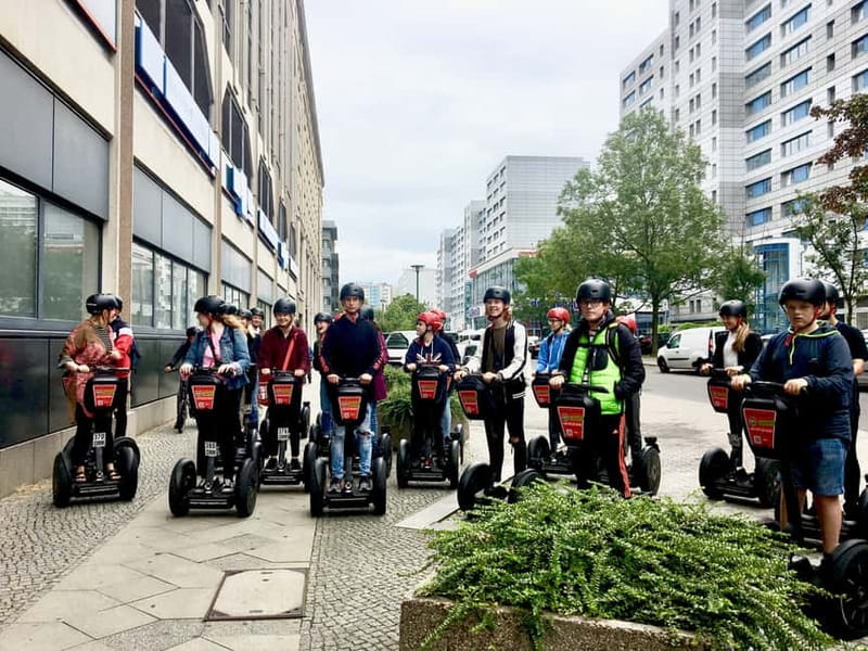 Berlin: East Meets West Segway tour Adventure - Training first, then a guide-led city ride