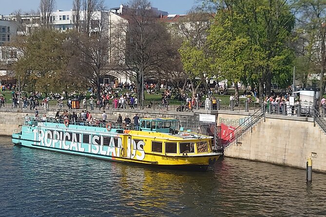 Berlin East Side Tour 2.5 hour cruise with commentary - The Oberbaum Bridge and the old eastern riverfront