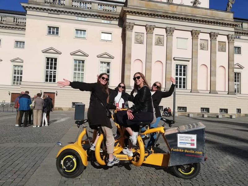 Berlin: Fun Private Guided Sightseeing Tours with Teambikes - Comfort, weather, and practical limits