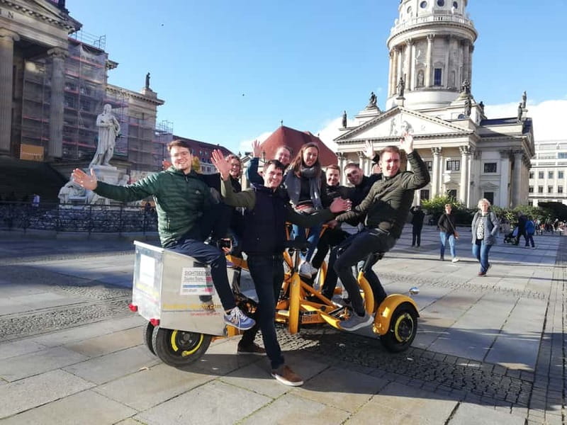 Berlin: Fun Private Guided Sightseeing Tours with Teambikes - Why the team bike works well in Berlin