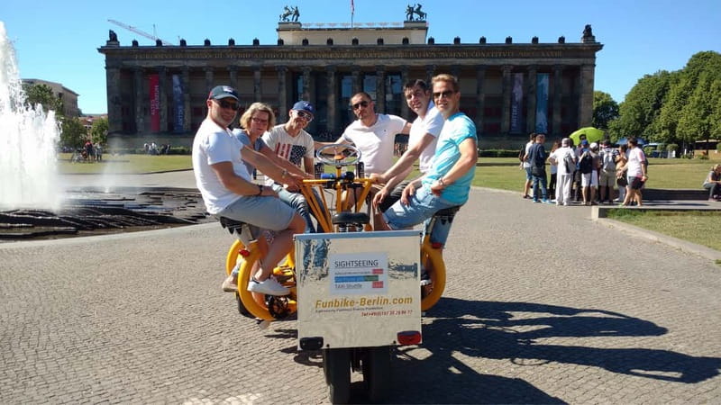 Berlin: Fun Private Guided Sightseeing Tours with Teambikes - The memorials between the Reichstag and Potsdamer Platz