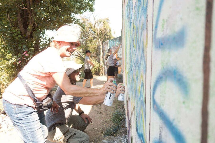 Berlin: Graffiti Workshop at the Berlin Wall - Why painting the Berlin Wall feels different