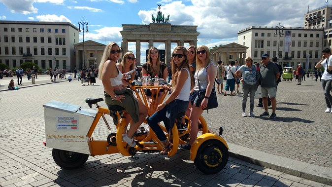 Berlin : Guided Private Sightseeing Tours with Funbikes, Teambikes - Why a Funbike works well in central Berlin