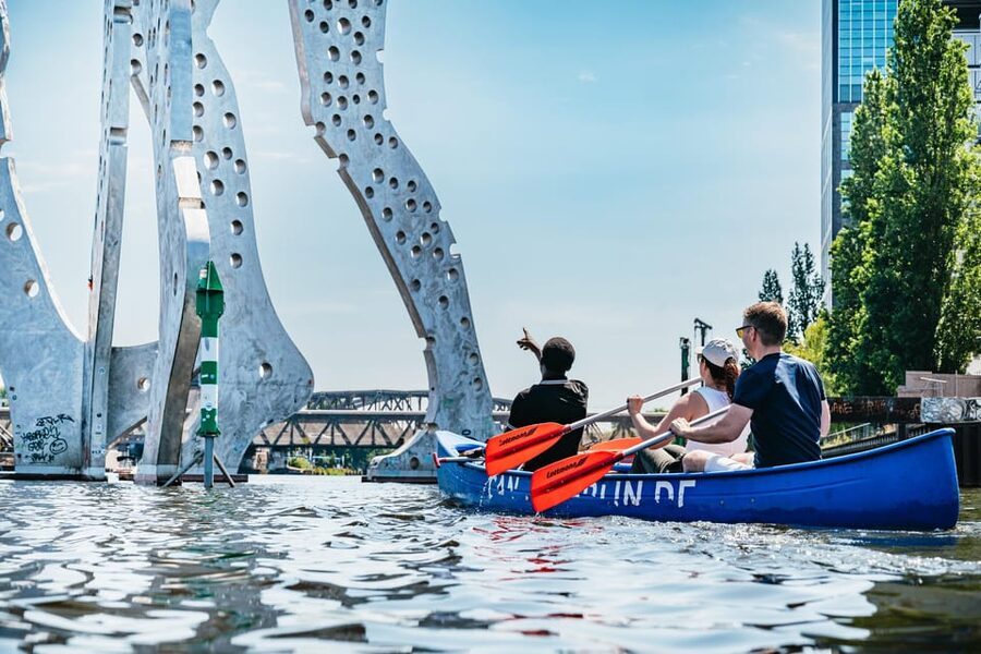 Berlin: Guided Tour by Canoe - Finding the canoes at Port Biergarten Jockel