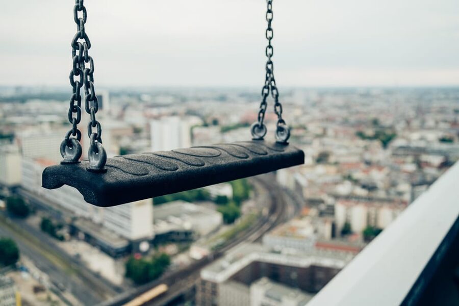 Berlin: Highest Swing in Europe - Who will enjoy the High Swing most?