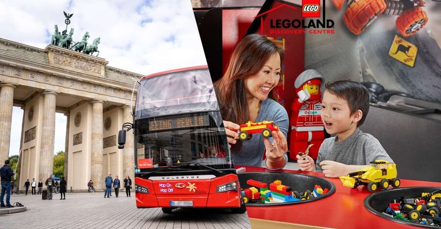 Berlin: Hop-On Hop-Off Bus & LEGOLAND Discovery Centre - Starting at Potsdamer Platz and LEGOLAND Berlin