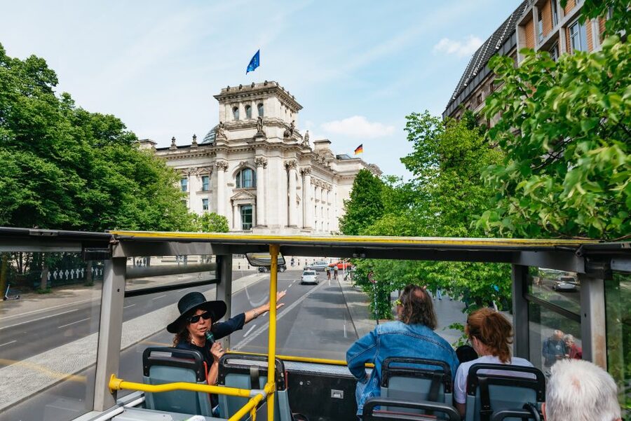 Berlin: Hop-on Hop-off Bus Tour with Live Commentary - Brandenburg Gate, the Holocaust Memorial, and the Reichstag