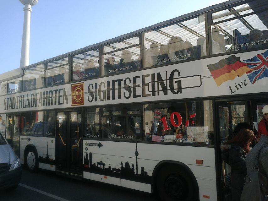 Berlin: Hop-On Hop-Off City Tour by Bus and Boat - Cold War landmarks at stops 7 and 8