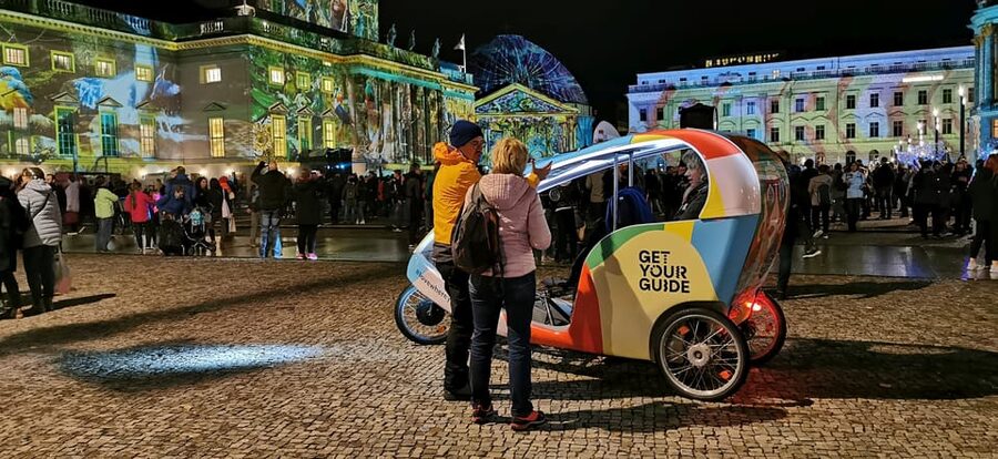 Berlin: Illuminated Berlin by Bike Taxi - Choosing between Alexanderplatz and Potsdamer Platz