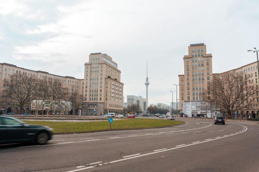 Berlin: Karl-Marx-Allee 2-Hour Tour - The partial ruins of the Church of the Resurrection