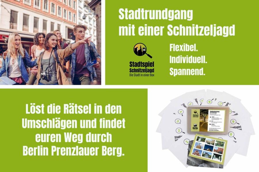 Berlin Prenzlauer Berg: Scavenger Hunt Self-Guided Tour - Key points at a glance