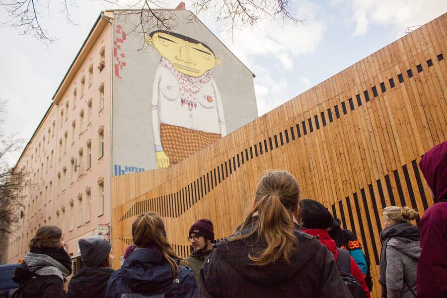 Berlin: Private Kreuzberg Street Art Walking Tour - Following the murals and smaller works