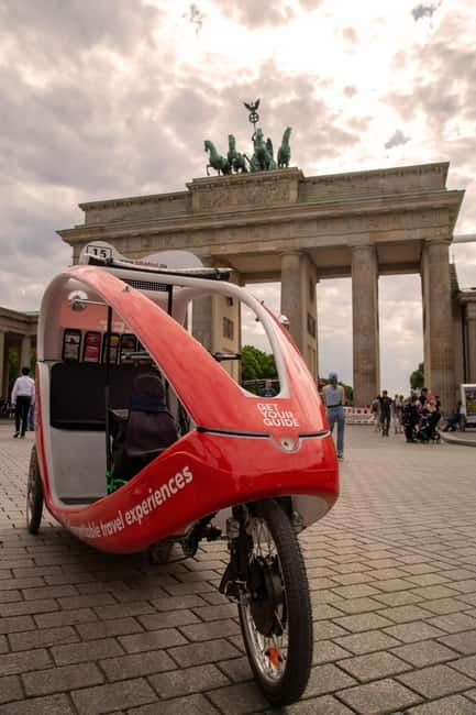 Berlin: Private Sightseeing Tour in an E-Rickshaw - Brandenburg Gate and Potsdamer Platz make useful endings