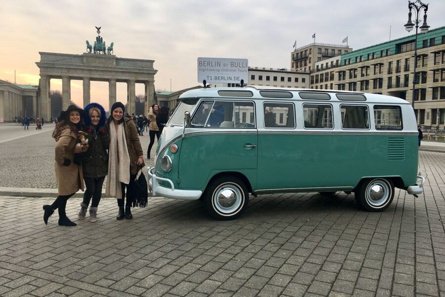 Berlin: Private Sightseeing Tour in Iconic Oldtimer VW Bus - Holocaust Memorial and the Führer Bunker site