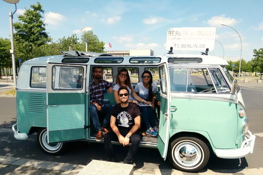 Berlin: Private Sightseeing Tour in Iconic Oldtimer VW Bus - A private route through Berlin’s many eras