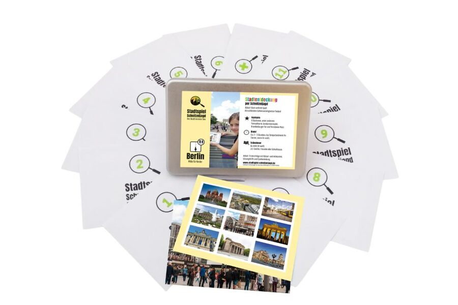 Berlin: Self-Guided Family and School Class Scavenger Hunt - Brandenburg Gate connects the clues to Berlin’s big story