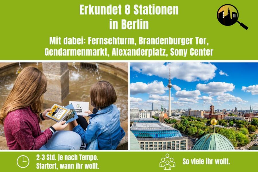 Berlin: Self-Guided Family and School Class Scavenger Hunt - Starting at the World Clock on Alexanderplatz