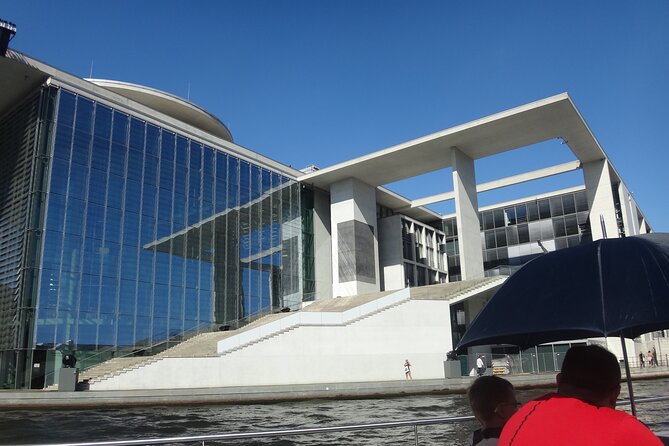 Berlin sightseeing boat tour on the Spree - Nikolaiviertel, the TV Tower, and old Mitte