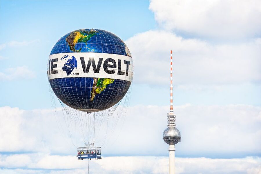 Berlin: Ticket for World Balloon with Perfect View - What you can see from the top