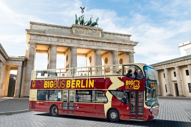Big Bus Berlin Hop-On Hop-Off Sightseeing Tour & Currywurst - Brandenburg Gate, the Reichstag, and the government quarter