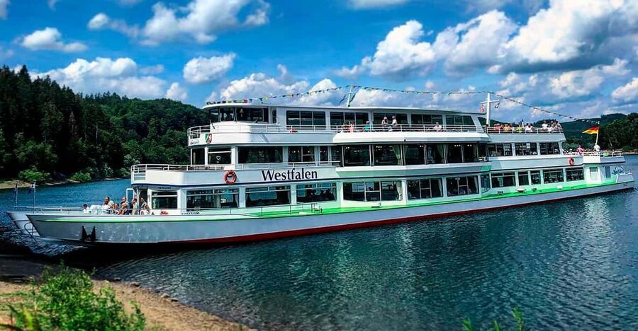 Biggesee: XXL Boat Ride with All-Inclusive Brunch Buffet - What the three-hour schedule feels like