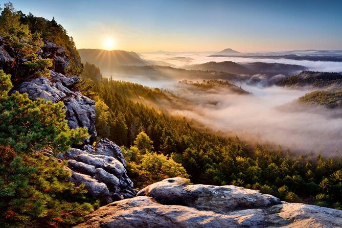 Bohemian and Saxon Switzerland All inclusive trip - Hiking Tour - Down through Kamenice Gorge