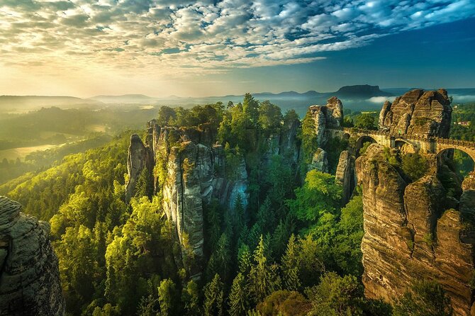 Bohemian and Saxon Switzerland All inclusive trip - Hiking Tour - Bastei Bridge and Neurathen Castle