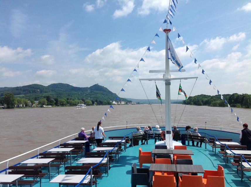 Bonn: 1.5-Hour River Cruise on the Rhine - Leaving Bonn and passing the government district