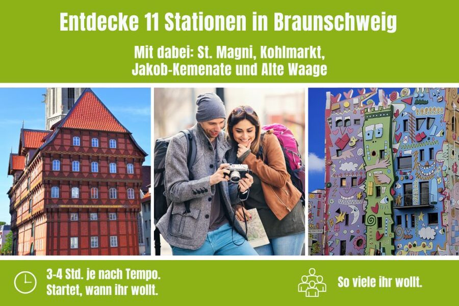 Braunschweig: Scavenger Hunt Self-Guided Walking Tour - Solving your way through Kohlmarkt