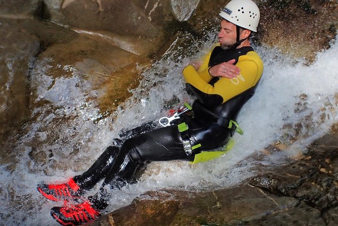 Canyoning Allgäu - Starzlachklamm - Entering the narrow Starzlachklamm gorge