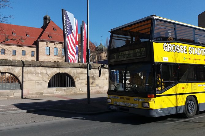 City tour of Nuremberg - Why this bus works well in Nuremberg