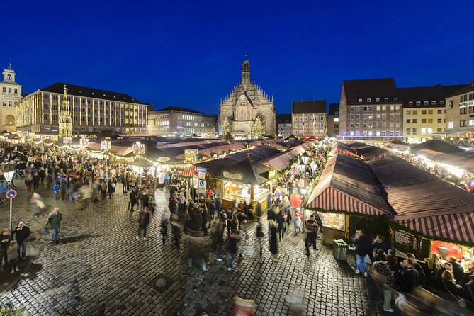City tour through Nuremberg with the little train - Christmas tour - What you see during the 40-minute ride