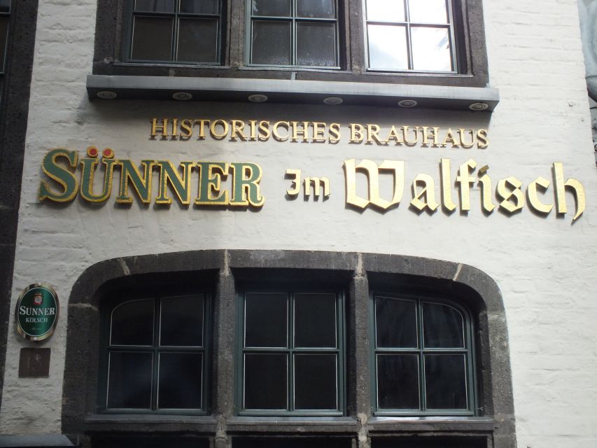 Cologne: Brewery Tour with Beer Tasting and Halven Hahn - Cologne customs explained over a glass