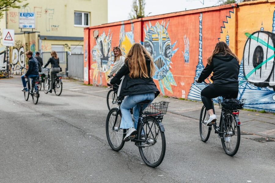 Cologne: Ehrenfeld Street Art Bike Tour - Starting near Eigelstein and the old city edge