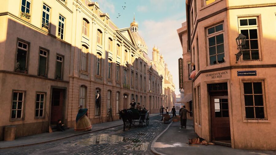 Cologne: Old Town Virtual Reality Walking Tour - St. Kolumba and the marks of World War II